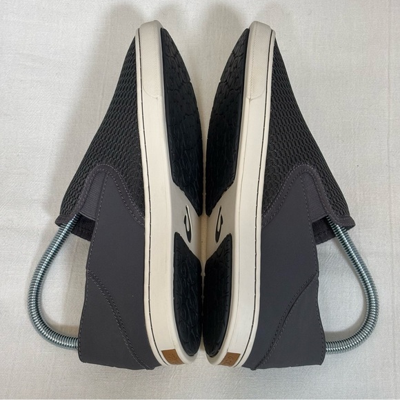 OluKai Pehuea Women’s Breathable Slip-On Sneaker Shoes-Charcoal Gray-Women 8.5 - Picture 6 of 10